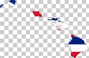 Flag Of Hawaii Map PNG