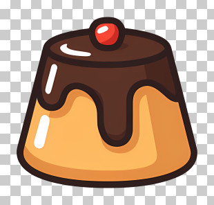 Chocolate Pudding Icon - Delicious Chocolate Pudding PNG