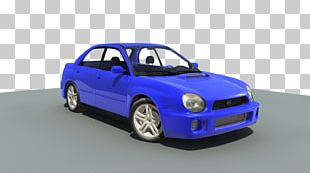 Subaru Impreza WRX STI Compact Car Motor Vehicle PNG