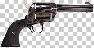 Western United States American Frontier Colt Single Action Army Revolver Firearm PNG