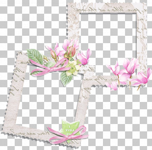 Pink Flowers Frame PNG, Clipart, Flowers, Flowers Clipart, Frame, Frame ...