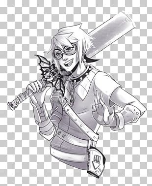 Line Art Legendary Creature Sketch PNG