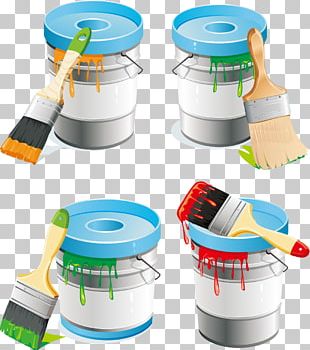 Paint Bucket Brush PNG, Clipart, Art, Art Wall, Brush, Bucket, Clip Art ...