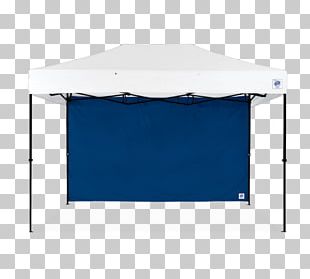 E-Z Up 8x12 Ft. Speed Shelter Canopy Sidewall Blue PNG
