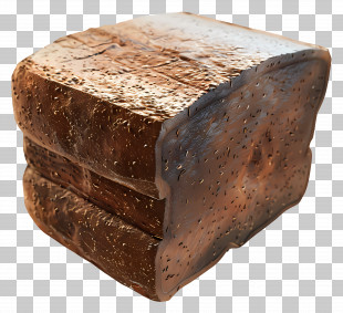 Brown Bread - Dark Rye Bread For Hearty Sandwiches PNG