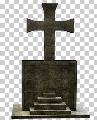 Cross Grave Headstone Memorial Cemetery PNG