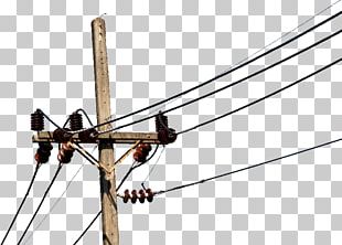 Electricity Overhead Power Line Lightning Arrester Utility Pole ...