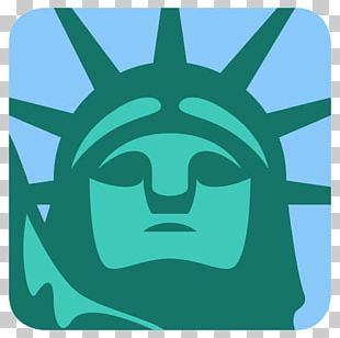 Statue Of Liberty Computer Icons Emoji Landmark PNG