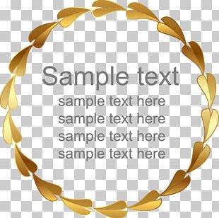 Circle Gold PNG