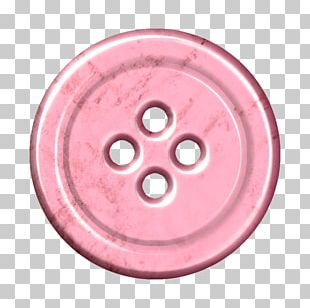 Pink Button Clip Art - Pink Button Image