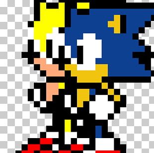 Sonic The Hedgehog Minecraft Pixel Art PNG, Clipart, Area, Art, Art ...