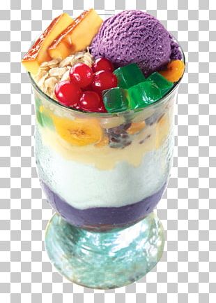 Ice Cream Halo-halo Filipino Cuisine Shaved Ice Dessert PNG, Clipart ...