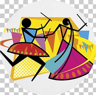 Garba Dandiya Raas Navaratri Dance Song PNG