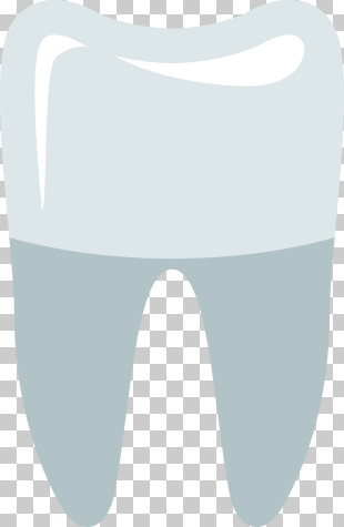Dentistry - White Healthy Tooth Illustration PNG