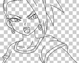 Line Art Finger Cheek Sketch PNG