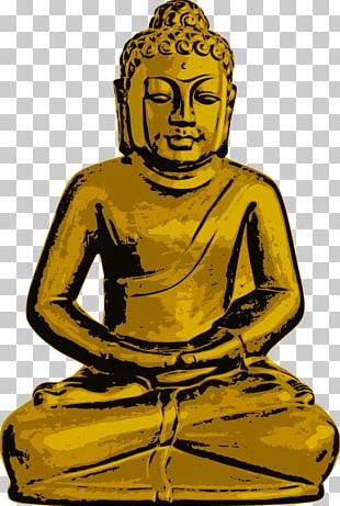 Buddhist Meditation Buddhism Lotus Position PNG, Clipart, Black And ...