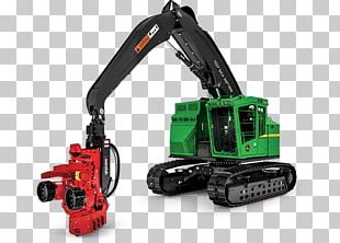 John Deere Harvester Feller Buncher Continuous Track PNG