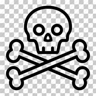 Skull And Bones Skull And Crossbones Drawing PNG