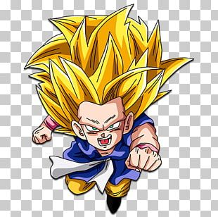 Dragon Ball GT: Final Bout Goku Baby Vegeta Trunks, goku, black Hair, dragon,  hand png