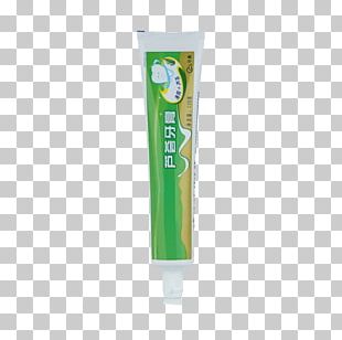 Green Toothpaste PNG