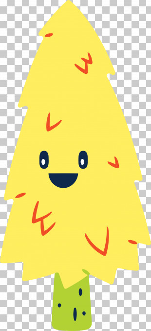 Leaf Angle Line Point Yellow PNG