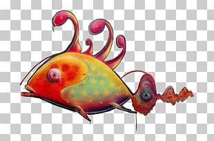 Insect Illustration Fish PNG