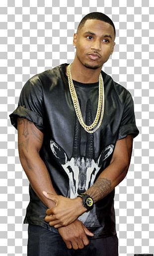 Trey Songz Singing T-shirt PNG