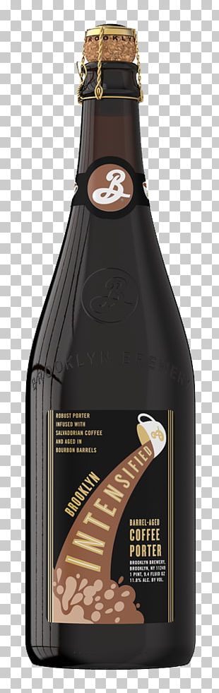 Brooklyn Brewery Beer Bottle Porter Wine PNG