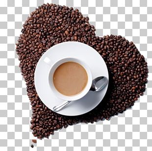 White Coffee Cafe Tea Coffee Bean PNG