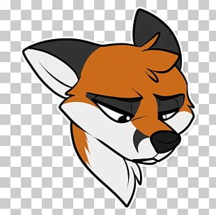 Red Fox Telegram Sticker PNG, Clipart, Arrow, Carnivoran, Cartoon, Dog ...