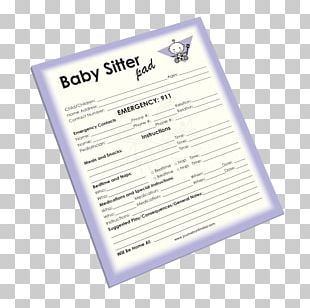 Nanny Infant Child Care Paper PNG