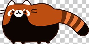 Red cheap panda pusheen