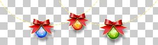 Gift Ribbon Christmas Ornament PNG