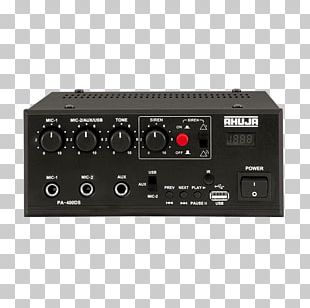 Microphone Audio Power Amplifier Public Address Systems PNG