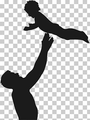 Father Silhouette Son Daughter Family PNG, Clipart, Aggression, Animals ...