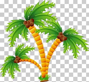 Cartoon Desert Island PNG