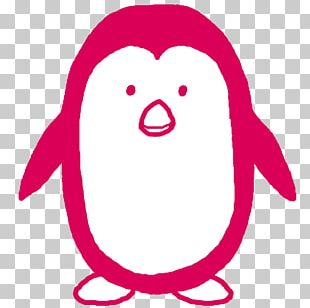 pink penguin clip art