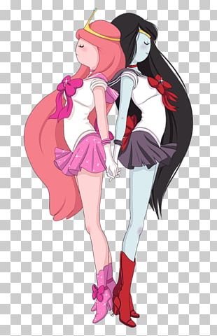 Marceline The Vampire Queen Sailor Moon Princess Bubblegum Finn The Human Flame Princess PNG