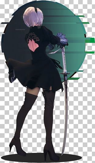 Nier: Automata Anime Fan art, b emoji transparent background PNG