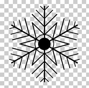 Snowflake Christmas Ornament Crystal Shape PNG
