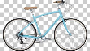 Single-speed Bicycle Step-through Frame Blue-gray Cycling PNG