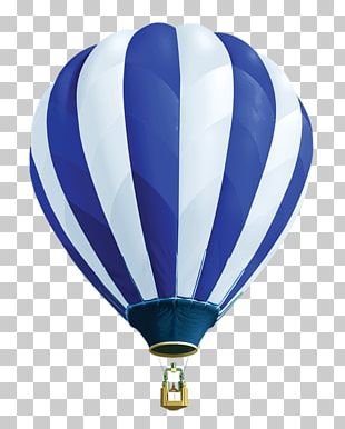 3D Rendering Blue Hot Air Balloon 12098081 PNG