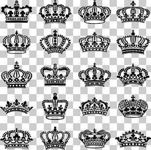 Crown Tiara PNG, Clipart, Angle, Area, Black And White, Crown, Crown ...