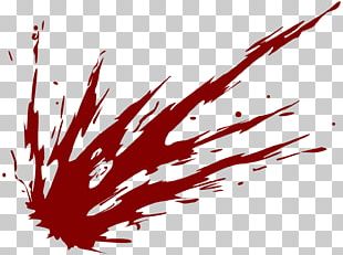 blood spray from gunshot