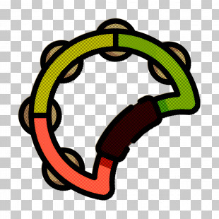 Reggae Icon Tambourine Icon Music And Multimedia Icon PNG
