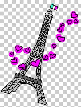 Eiffel Tower Art PNG