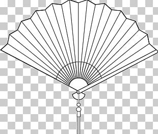 Hand Fan Drawing PNG, Clipart, Area, Black And White, Ceiling Fans