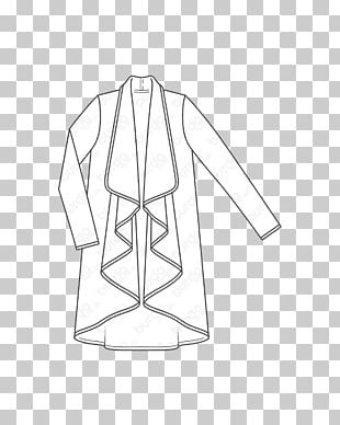 T-shirt Pattern Dress Sleeve Overcoat PNG