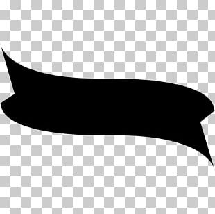 Black Ribbon Banner Shape PNG, Clipart, Angle, Banner, Black, Black And  White, Black Ribbon Free PNG
