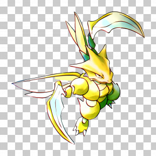 Scyther - Fantasy Dragon Character PNG